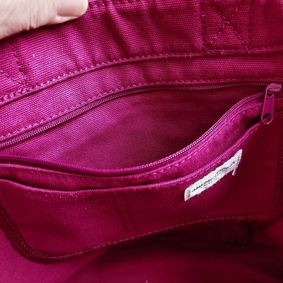 American Eagle Sequin Embellished Tote Bag Fuchsia Pink - Picture 6 of 10